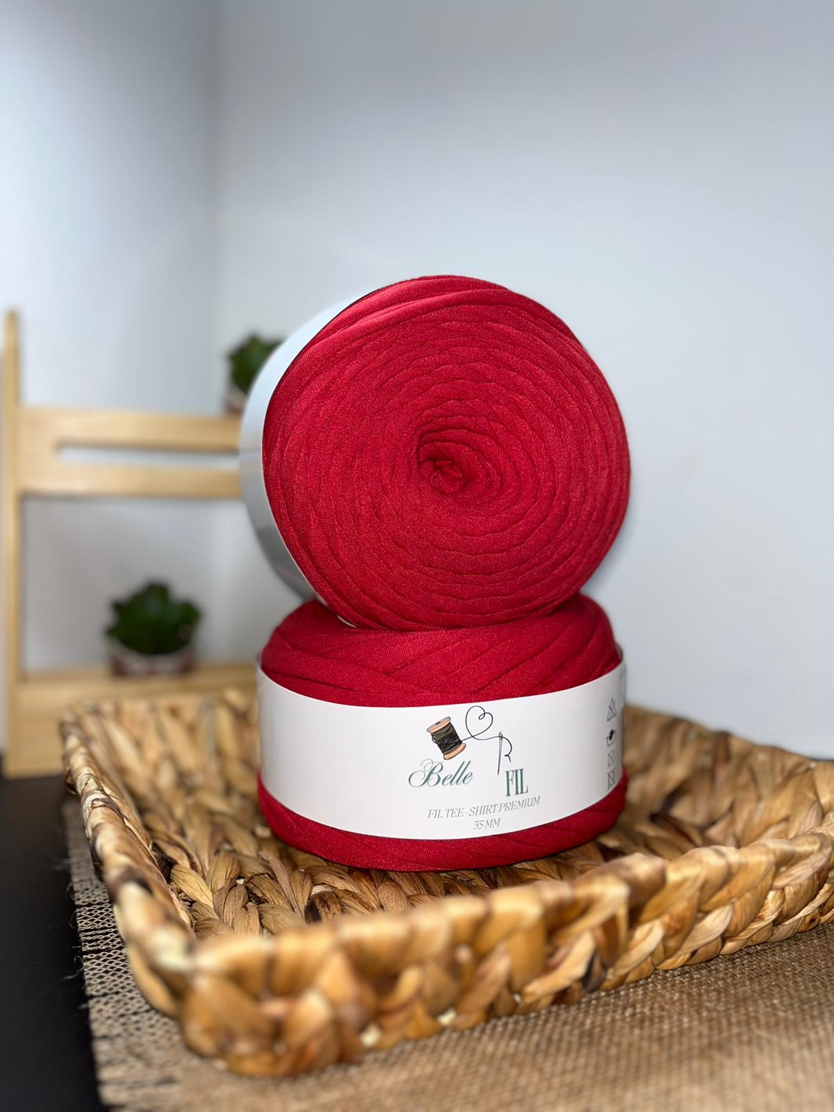 Fil T-shirt rouge vif