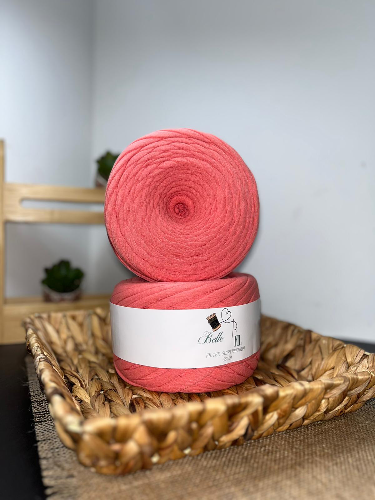 Fil T-shirt corail vif