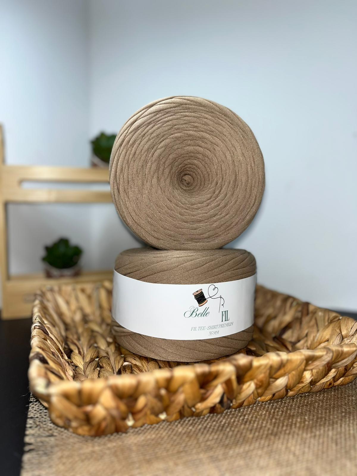 Fil T-shirt beige sable